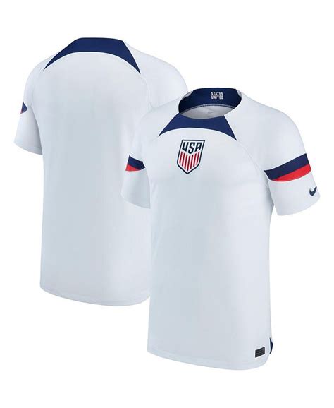 USMNT Nike Youth 2022/23 Home Breathe Stadium Replica Blank Jersey 